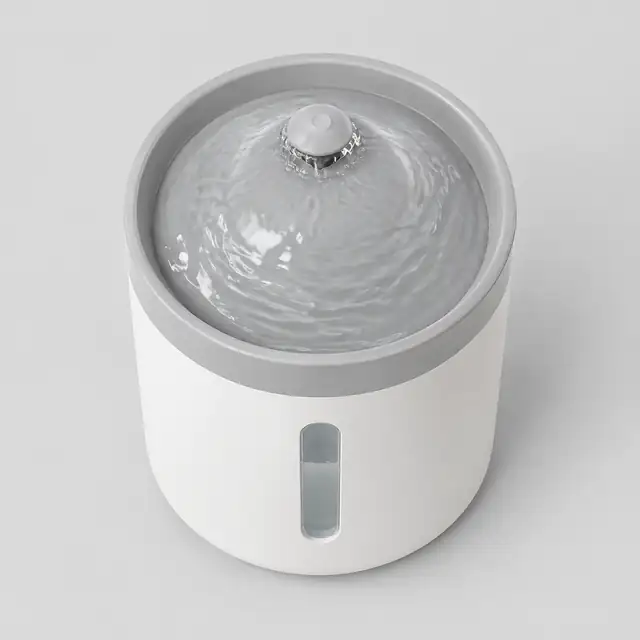 Automatic Pet Water Fountain (2.4L) - full view