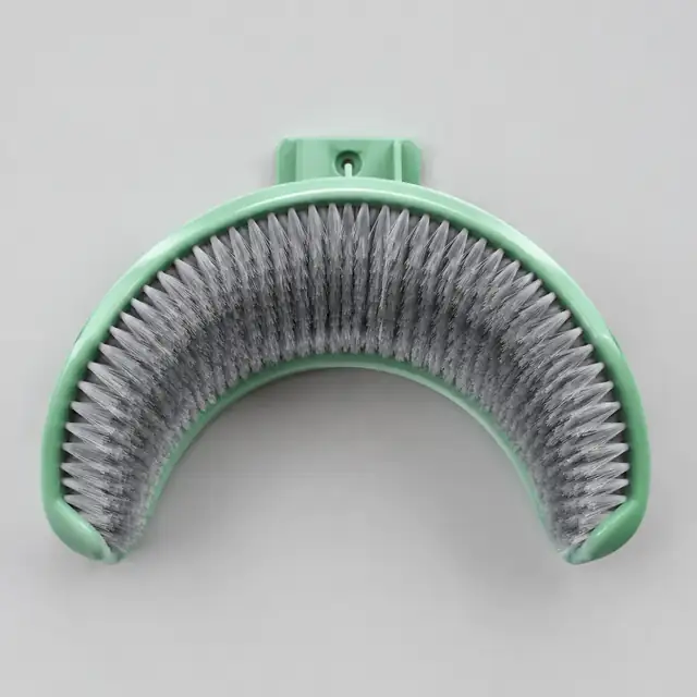 Cat Self-Groomer Wall Brush - full view