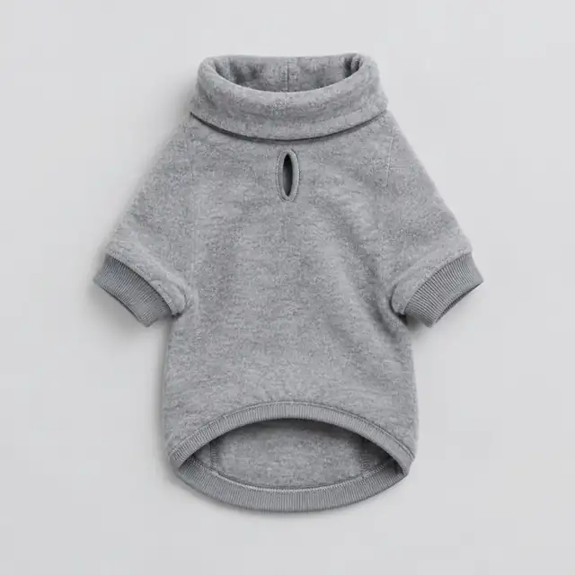 Dog Fleece Sweater - full view