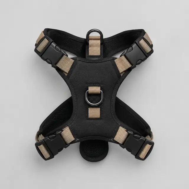 No-Pull Padded Dog Harness - full view