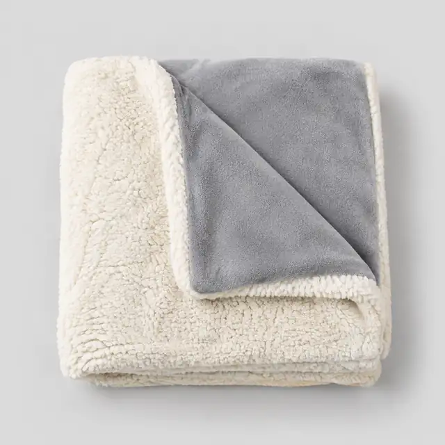 Pet Blanket (Sherpa Fleece) - full view
