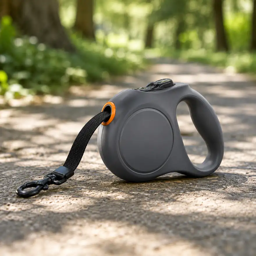 Retractable Dog Leash (16 ft) - in a real home