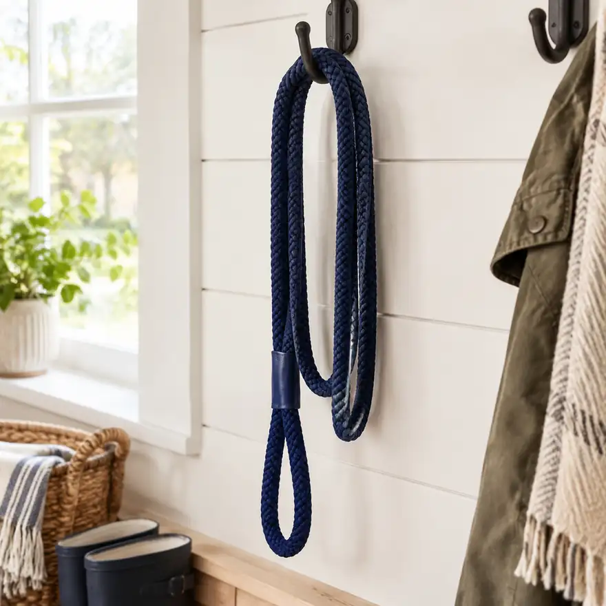 Rope Slip Lead (6 ft) - in a real home
