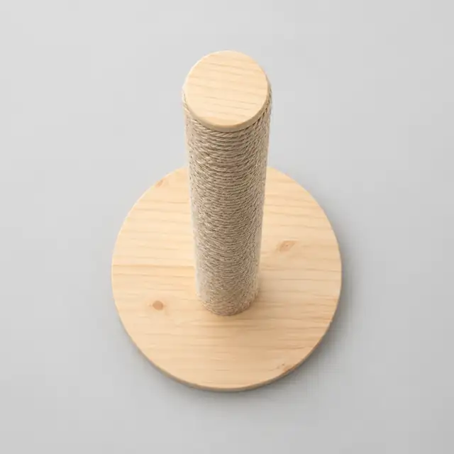 Sisal Cat Scratching Post (16 in) - full view
